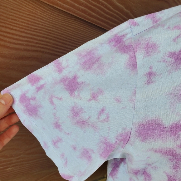 Barbie Women's Tie-Dyed Graphic Short Sleeve Crewneck T-Shirt Size XL EUC - Picture 11 of 14